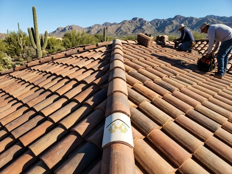 Tile Roofing project 3 by Tucson Roof Gurus
