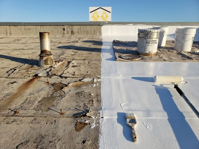 Roof Coatings project 3 by Tucson Roof Gurus