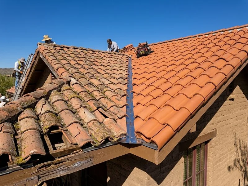 Roof Repair project 4 by Tucson Roof Gurus