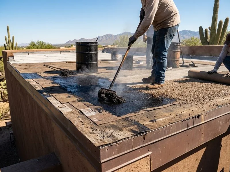 Flat & Low-Slope Roofing project 2 by Tucson Roof Gurus