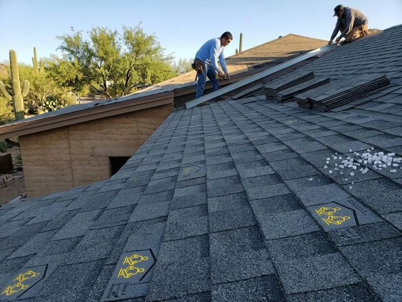 Shingle Roofing project 4 by Tucson Roof Gurus