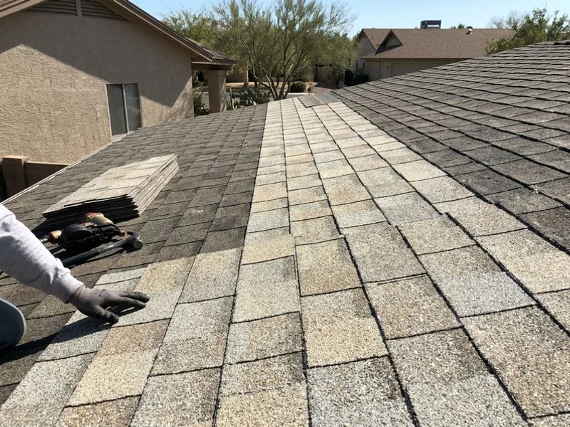 Shingle Roofing project 1 by Tucson Roof Gurus