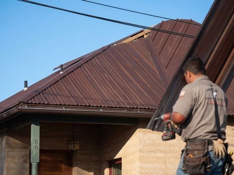 Metal Roofing project 2 by Tucson Roof Gurus