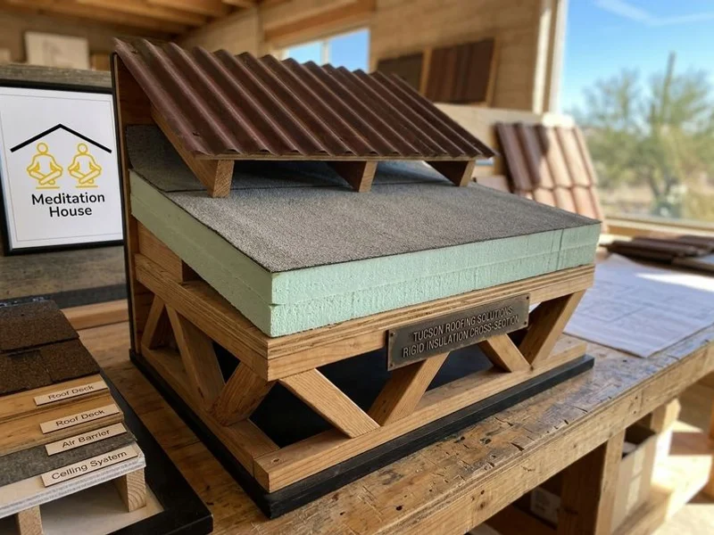 Roof Insulation project 2 by Tucson Roof Gurus