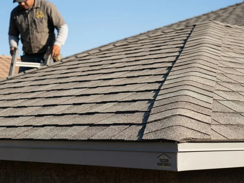 Shingle Roofing project 3 by Tucson Roof Gurus