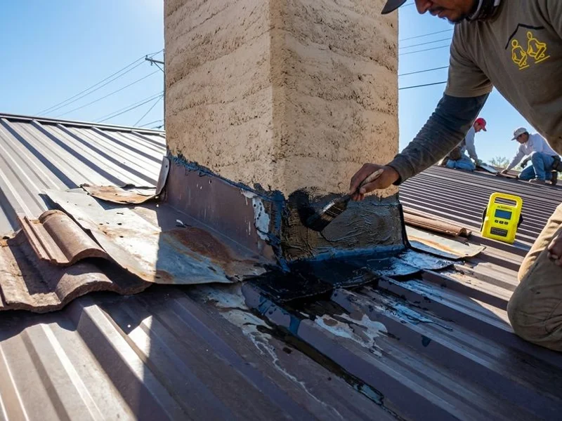 Roof Repair project 1 by Tucson Roof Gurus