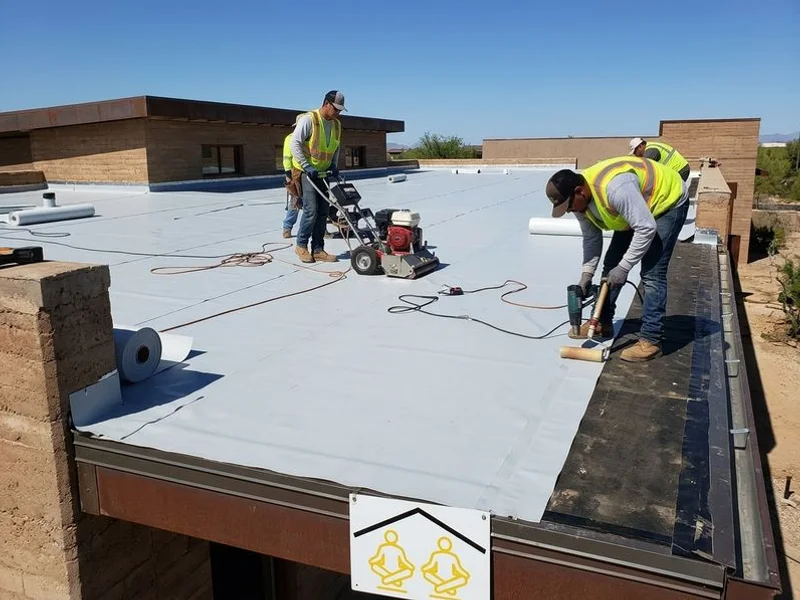 Flat & Low-Slope Roofing project 1 by Tucson Roof Gurus