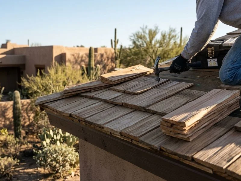 Shingle Roofing project 2 by Tucson Roof Gurus